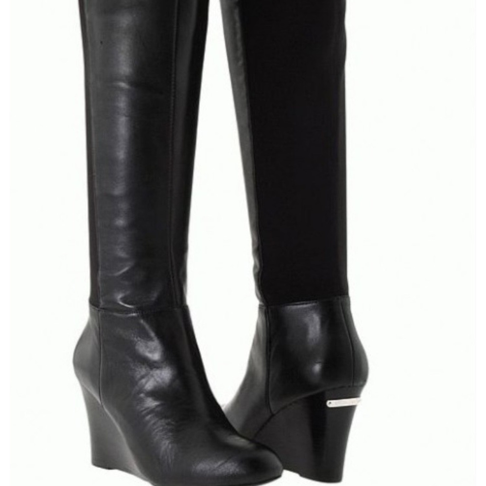 MK knee high boots